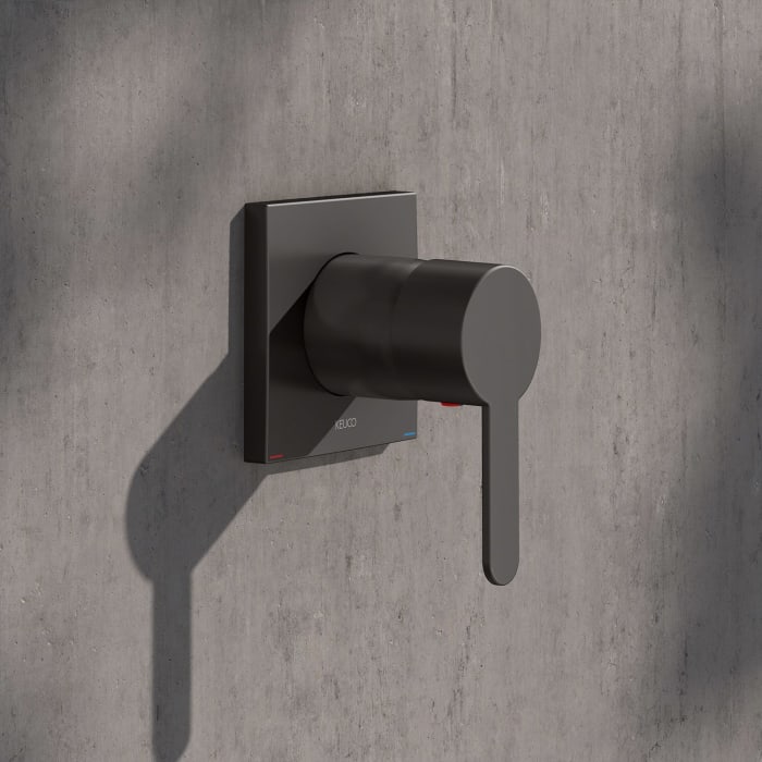 Keuco IXMO Flat Unterputz-Einhebelmischer, eckig