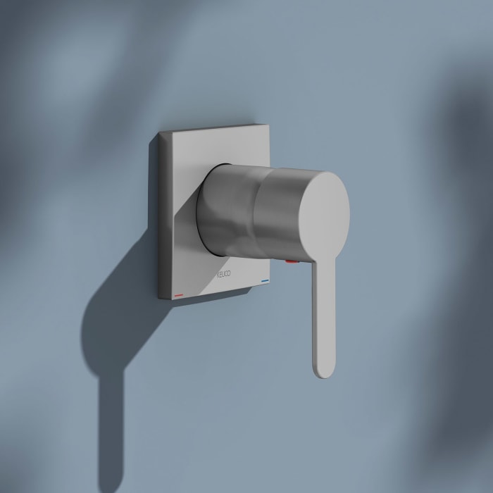 Keuco IXMO Flat Unterputz-Einhebelmischer, eckig