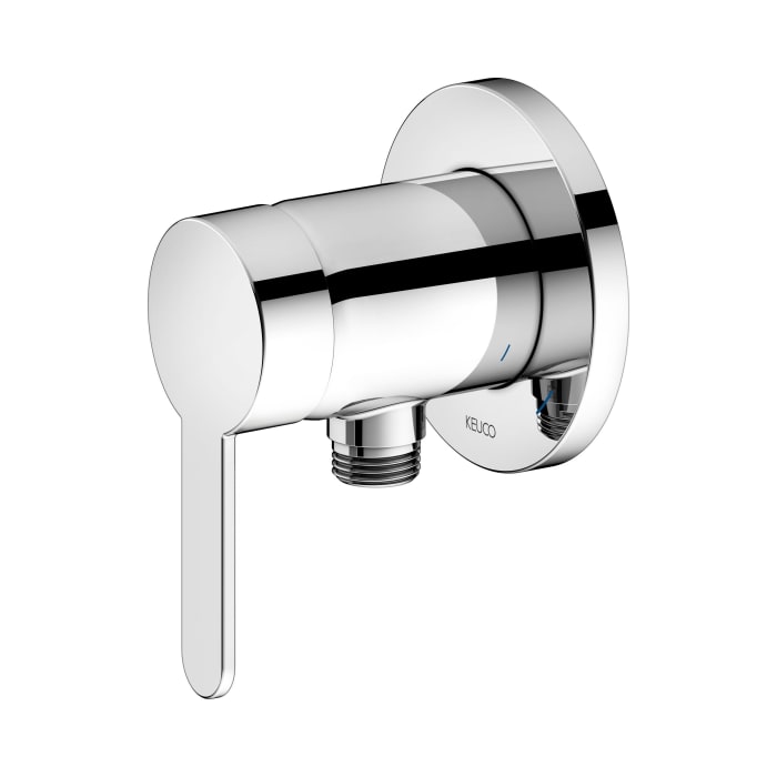 Keuco IXMO Flat Unterputz-Einhebelmischer mit Schlauchanschluss, rund