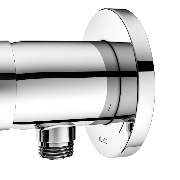 Keuco IXMO Flat Unterputz-Einhebelmischer mit Schlauchanschluss, rund