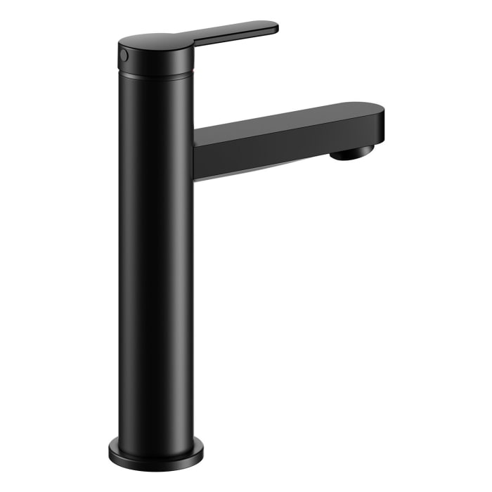 Keuco IXMO Flat Black Selection Einhebel-Waschtischmischer 130, ohne Ablaufgarnitur