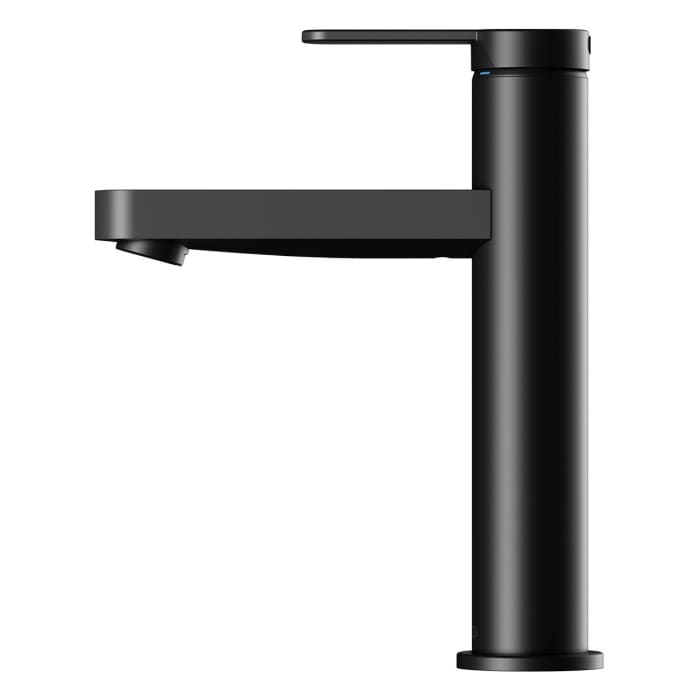Keuco IXMO Flat Black Selection Einhebel-Waschtischmischer 130, ohne Ablaufgarnitur