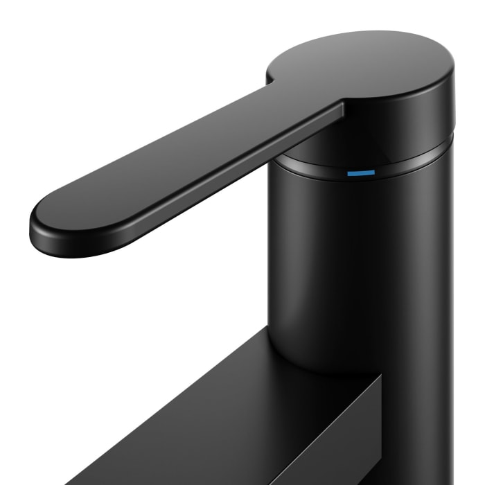 Keuco IXMO Flat Black Selection Einhebel-Waschtischmischer 130, ohne Ablaufgarnitur