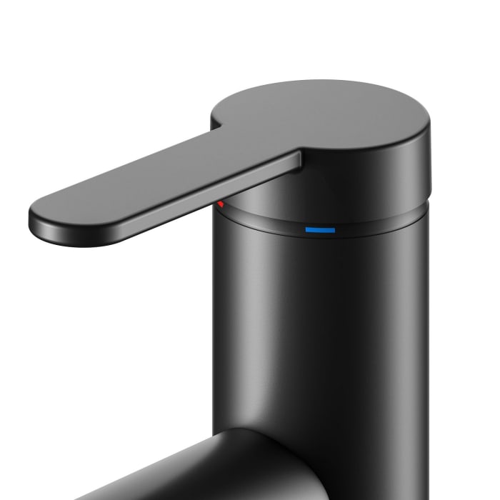 Keuco IXMO Flat Black Selection Einhebel-Waschtischmischer 100 ohne Ablaufgarnitur