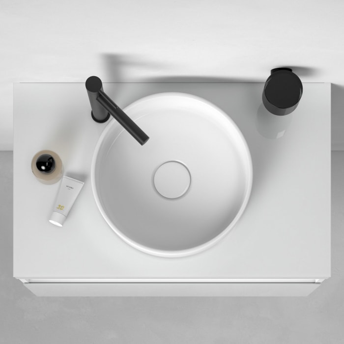 Keuco IXMO Flat Black Selection Einhebel-Waschtischmischer 210, ohne Ablaufgarnitur