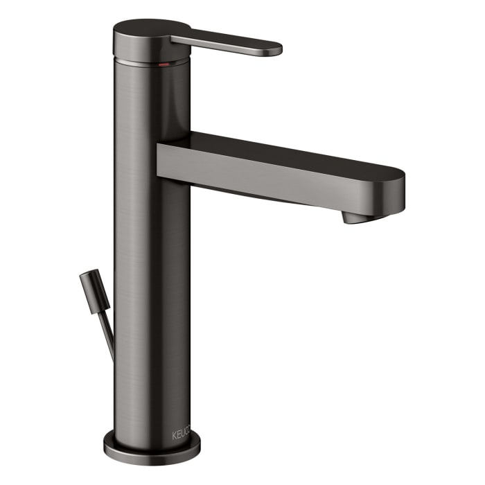 Keuco IXMO Flat Einhebel-Waschtischmischer 130, mit Zugstangen-Ablaufgarnitur