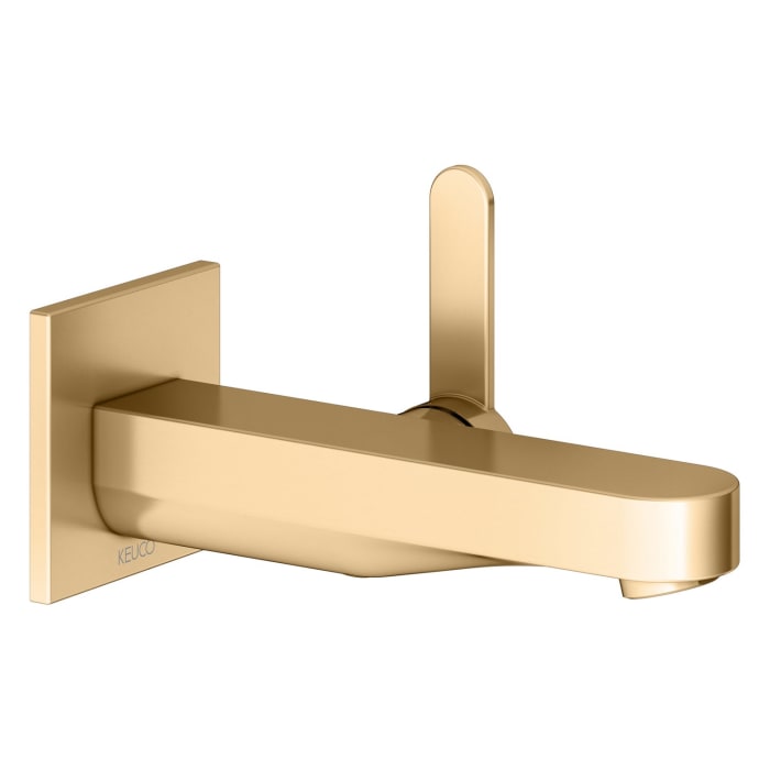 Keuco IXMO Flat Einhebel-Waschtischmischer Unterputz, Ausladung 16,5 cm, eckig