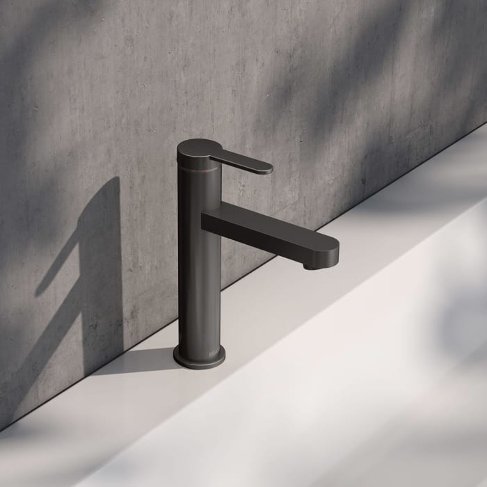 Keuco IXMO Flat Einhebel-Waschtischmischer 130, ohne Ablaufgarnitur