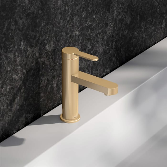 Keuco IXMO Flat Einhebel-Waschtischmischer 100, ohne Ablaufgarnitur