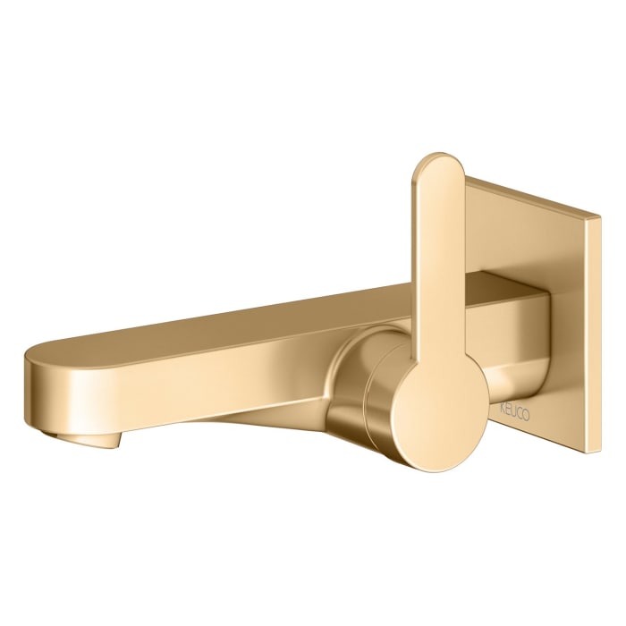 Keuco IXMO Flat Einhebel-Waschtischmischer Unterputz, Ausladung 16,5 cm, eckig