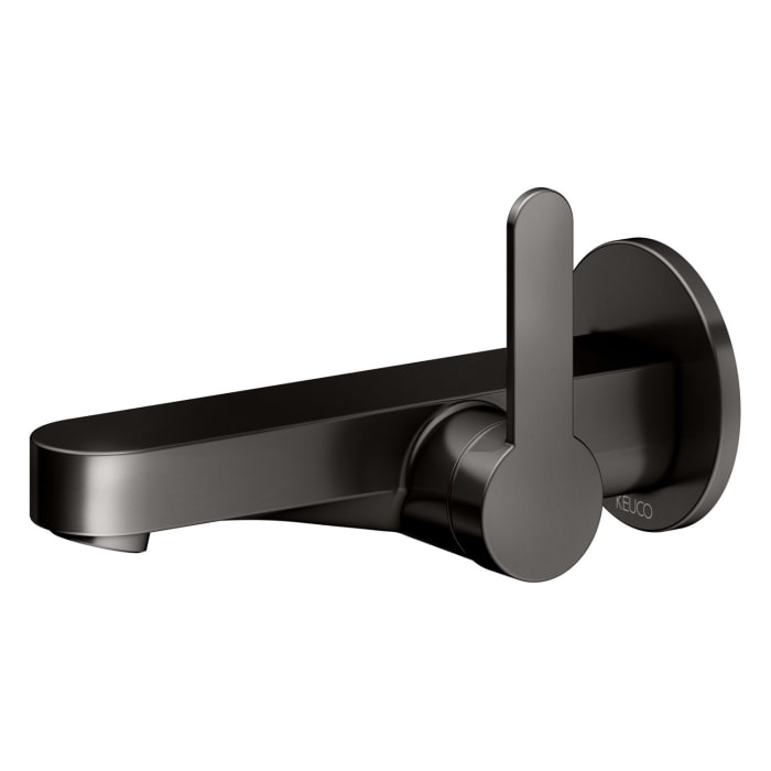 Keuco IXMO Flat Einhebel-Waschtischmischer Unterputz, Ausladung 16,5 cm, rund