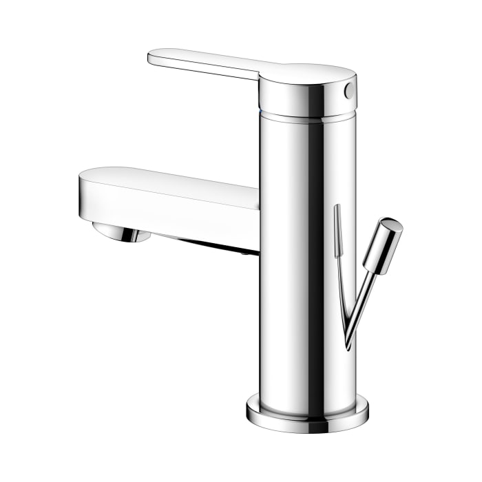 Keuco IXMO Flat Einhebel-Waschtischmischer 60, mit Zugstangen-Ablaufgarnitur