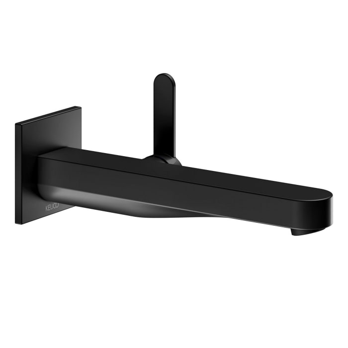 Keuco IXMO Flat Black Selection Einhebel-Waschtischmischer Unterputz, Ausladung 22,5 cm, eckig
