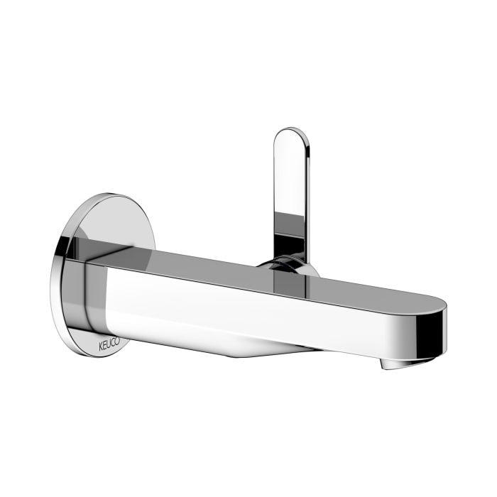 Keuco IXMO Flat Einhebel-Waschtischmischer Unterputz, Ausladung 16,5 cm, rund