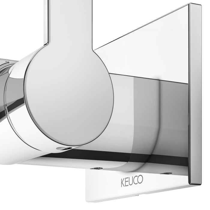 Keuco IXMO Flat Einhebel-Waschtischmischer Unterputz, Ausladung 22,5 cm, eckig