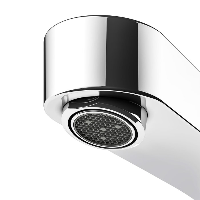 Keuco IXMO Flat Einhebel-Waschtischmischer Unterputz, Ausladung 16,5 cm, eckig