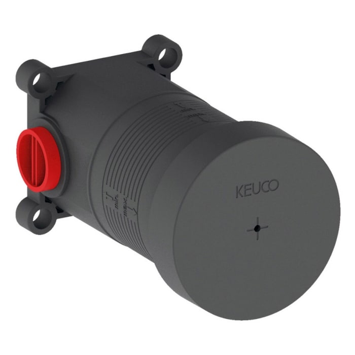 Keuco IXMO Unterputz Duschsystem mit Einhebel-Brausemischer, Handbrause und Brausestange, eckig