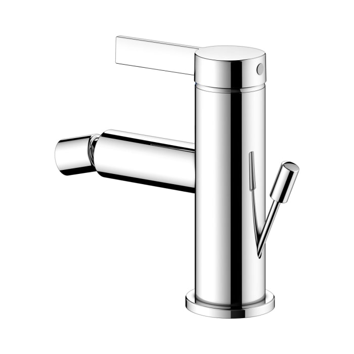 Keuco IXMO Pure Einhebel-Bidetmischer mit Zugstangen-Ablaufgarnitur