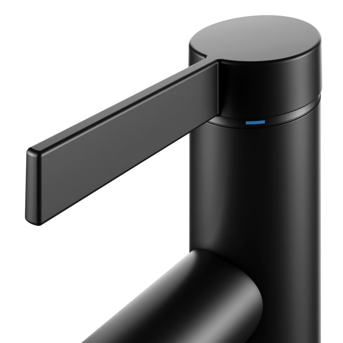 Keuco IXMO Pure Black Selection Einhebel-Waschtischmischer 130, ohne Ablaufgarnitur