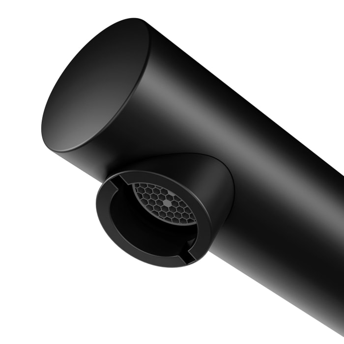 Keuco IXMO Pure Black Selection Einhebel-Waschtischmischer 130, ohne Ablaufgarnitur