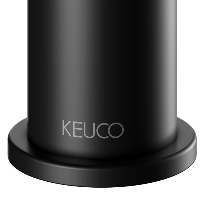 Keuco IXMO Pure Black Selection Einhebel-Waschtischmischer 130, ohne Ablaufgarnitur