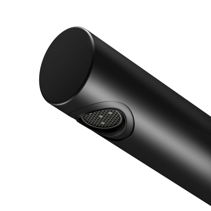 Keuco IXMO Pure Black Selection Einhebel-Waschtischmischer, Unterputz, rund