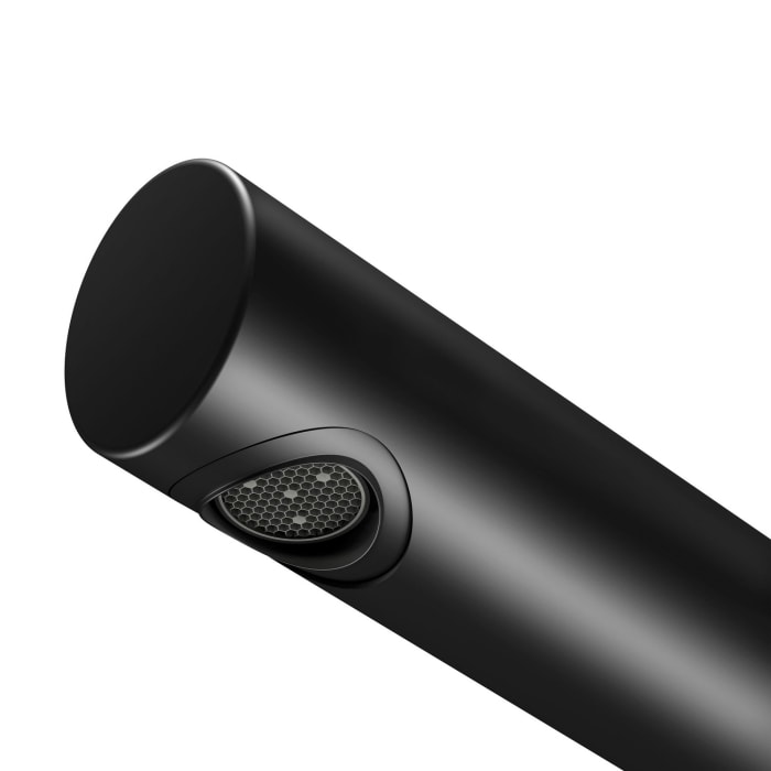 Keuco IXMO Pure Black Selection Einhebel-Waschtischmischer, Unterputz, rund