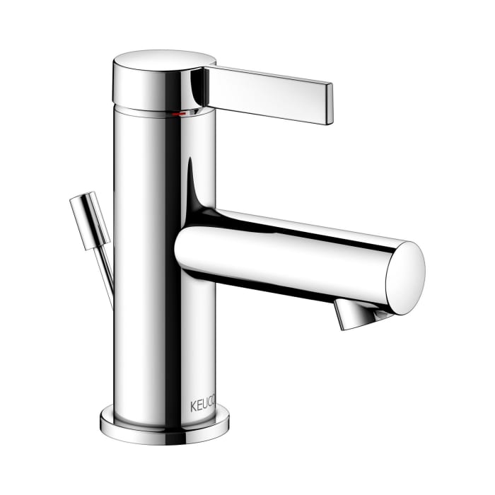 Keuco IXMO Pure Einhebel-Waschtischmischer 60, mit Zugstangen-Ablaufgarnitur