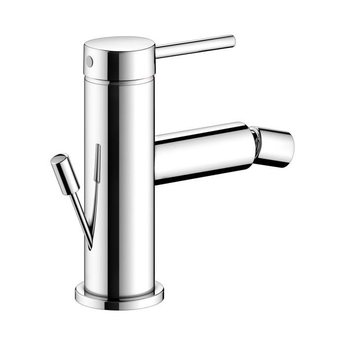 Keuco IXMO Soft Einhebel-Bidetmischer mit Zugstangen-Ablaufgarnitur