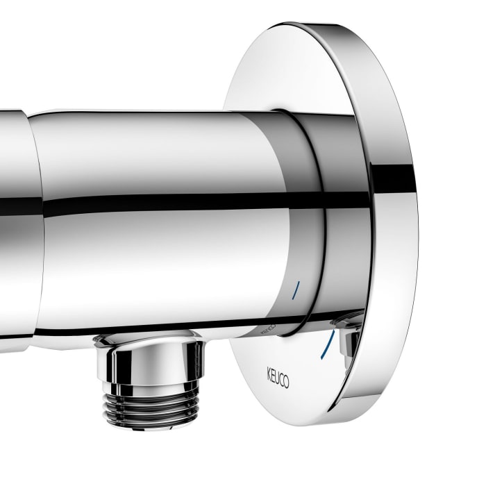 Keuco IXMO Soft Unterputz-Einhebelmischer mit Schlauchanschluss für Wanne & Dusche, rund