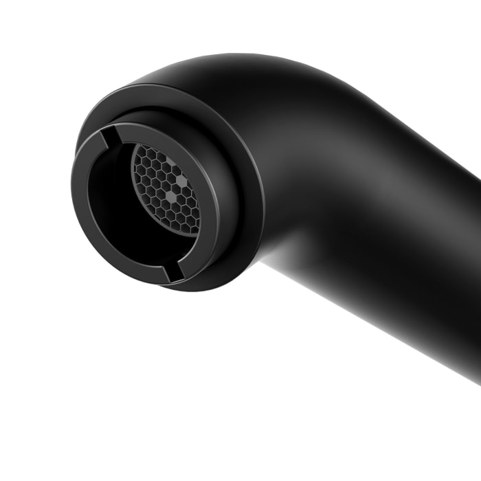 Keuco IXMO Soft Black Selection Einhebel-Waschtischmischer 130, ohne Ablaufgarnitur