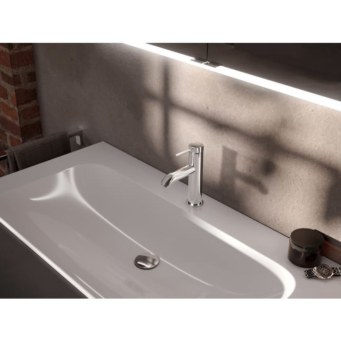 Keuco IXMO Soft Einhebel-Waschtischmischer 130, ohne Ablaufgarnitur