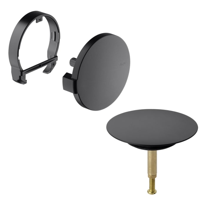 Keuco Abdeckblende für Ab- und Überlaufgarnitur mit Füllfunktion Wanne