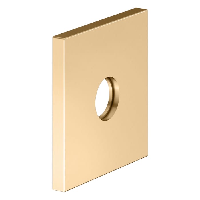 Keuco IXMO Wandrosette eckig, Übergröße, für G 1/2 Unterputz-Anschlüsse, 10,5 x 10,5 cm