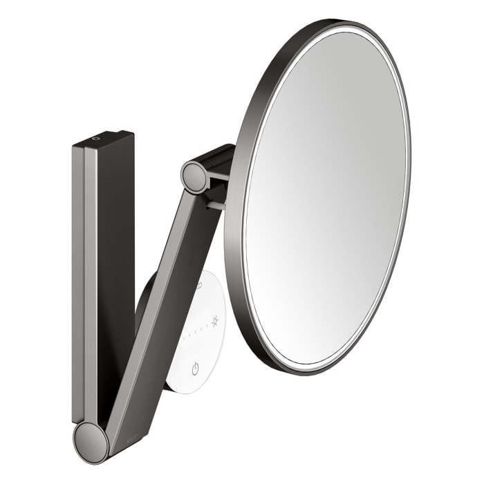 Keuco iLook-move Kosmetikspiegel rund, mit Beleuchtung und Bedienfeld