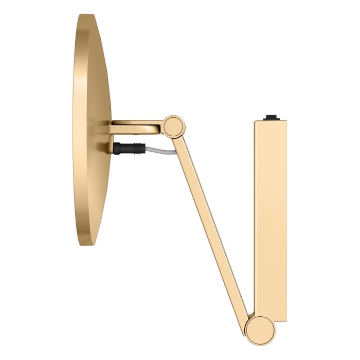 Keuco iLook-move Kosmetikspiegel rund, mit Beleuchtung und Wippschalter