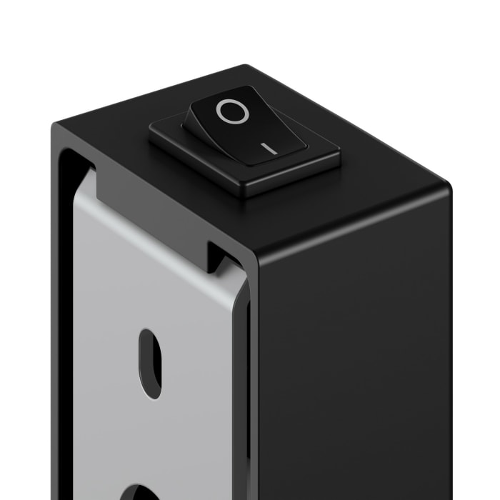 Keuco iLook-move Kosmetikspiegel, rund mit 5-fach Vergrößerung, Wandmodell