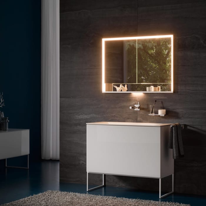 Keuco Royal Lumos Wandeinbau Spiegelschrank 105 x 73,5 cm, offene Ablage