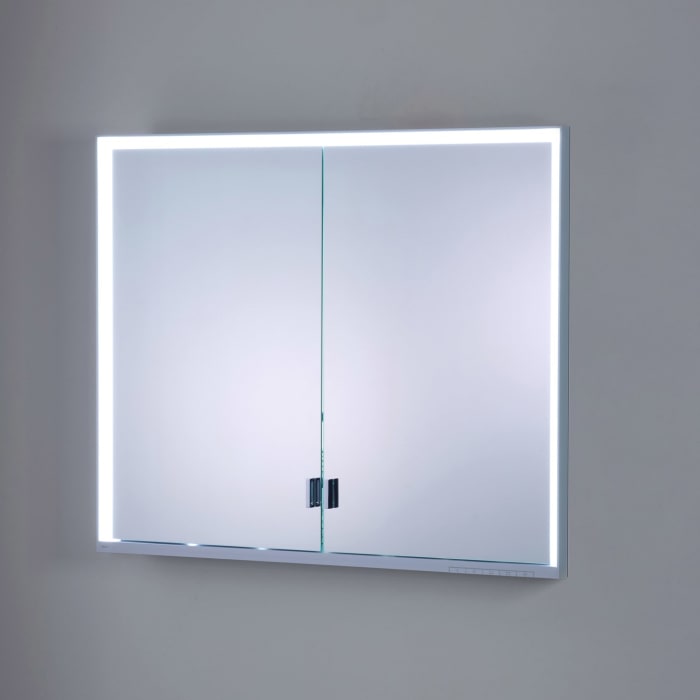 Keuco Royal Lumos Wandeinbau Spiegelschrank 105 x 73,5 cm, verdeckte Ablage