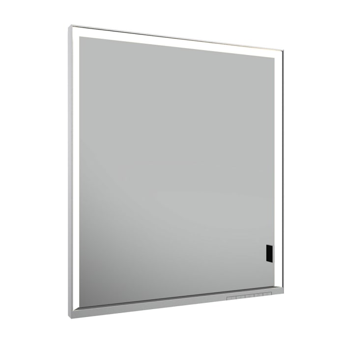 Keuco Royal Lumos Wandeinbau Spiegelschrank 65 x 73,5 cm, Anschlag links, DALI-steuerbar, verdeckte Ablage