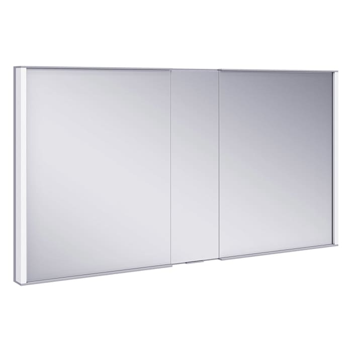 Keuco Royal Match Spiegelschrank Wandhalbeinbau mit LED-Beleuchtung 130 x 70 cm, CH Version