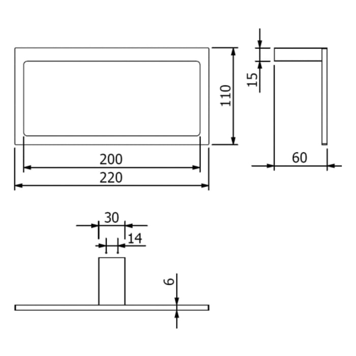 Kludi VELA C Handtuchring