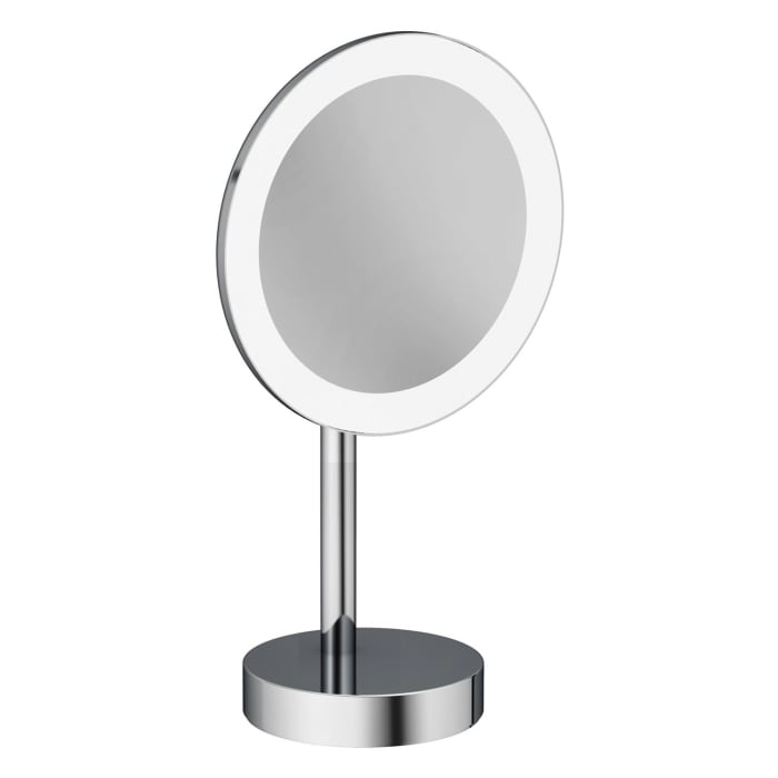 Kludi VELA R Kosmetikspiegel mit LED-Beleuchtung, freistehend