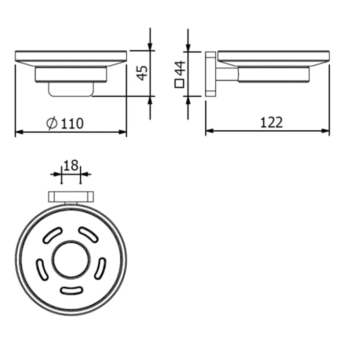 Kludi VELA S Seifenschale