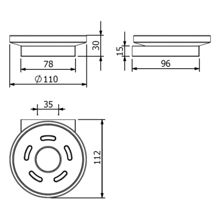 Kludi VELA C Seifenschale