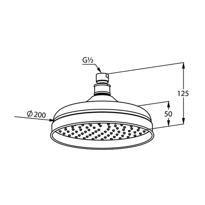 Kludi 1926 Kopfbrause