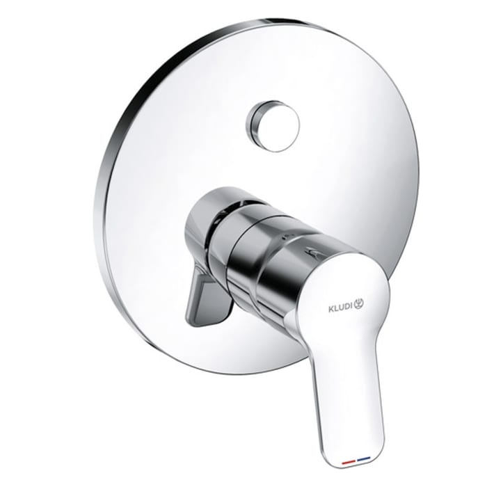 Kludi PURE&EASY Unterputz-Wannenfüll- und Brause-Einhandmischer Push