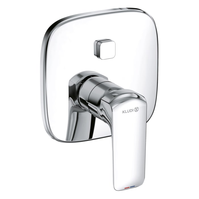 Kludi AMEO Wannenfüll- und Brause-Einhandmischer Unterputz Push Set