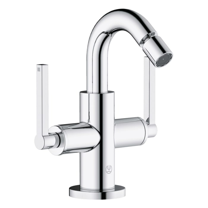 Kludi NOVA FONTE Puristic Bidetarmatur mit Ablaufgarnitur