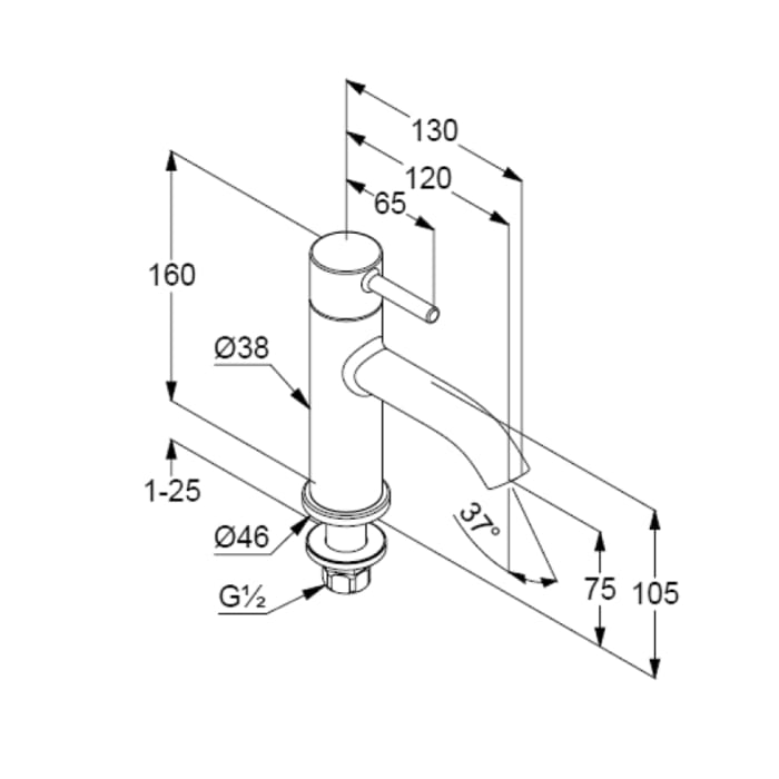 Kludi BOZZ Standventil